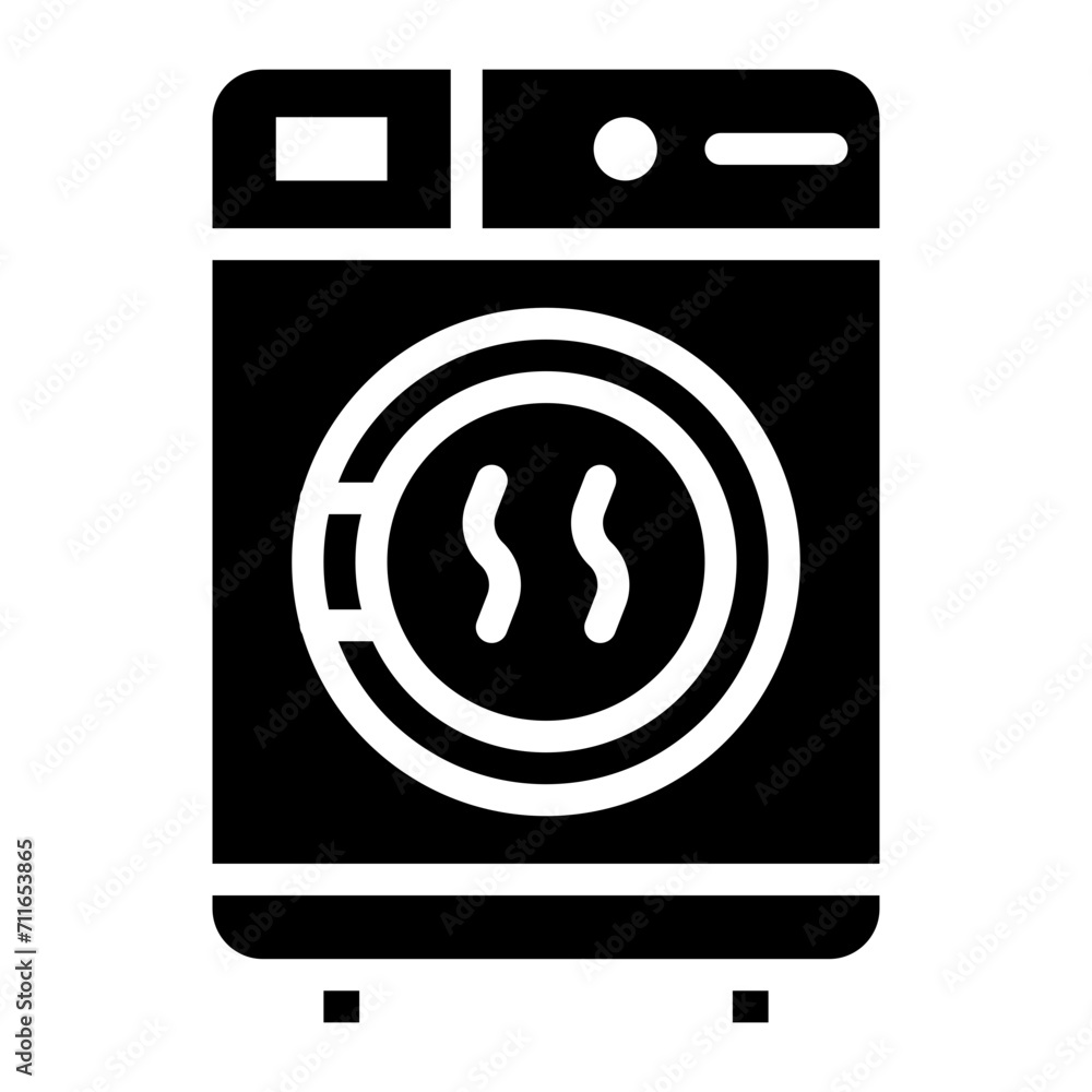 Drying Machine icon vector image. Can be used for Fabric Features. Drying Machine icon vector image. Can be used for Fabric Features.