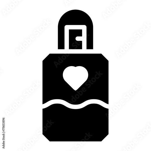 Favric Fragrance icon vector image. Can be used for Fabric Features.