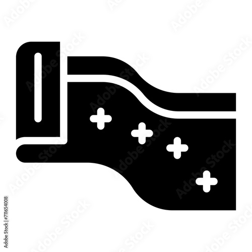 Silk icon vector image. Can be used for Fabric Features.