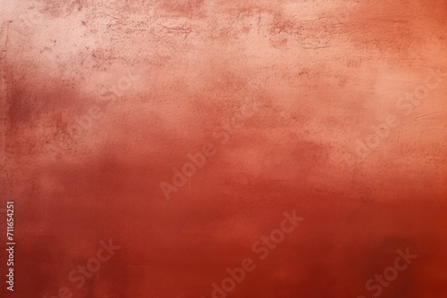 Brick Red flat clear gradient background with grainy rough matte noise plaster texture
