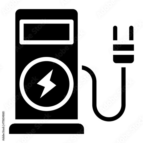 Charging Stand icon vector image. Can be used for Battery and Power.