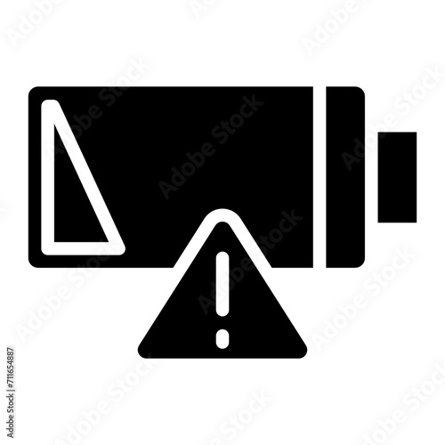 Empty Battery icon vector image. Can be used for Battery and Power.