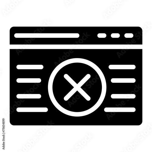 Error icon vector image. Can be used for Battery and Power.