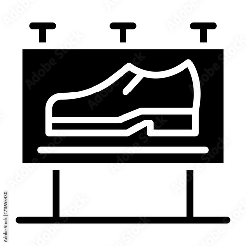 Shoe Marketing icon vector image. Can be used for Shoemaker.