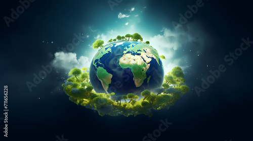 Environmental protection background, world environment day background, protect the environment © ma