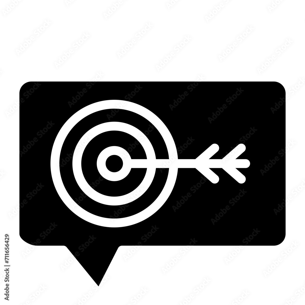 Speech Bubble icon vector image. Can be used for Archery. Speech Bubble icon vector image. Can be used for Archery.
