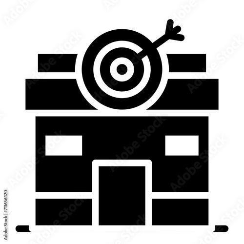 Shop icon vector image. Can be used for Archery.