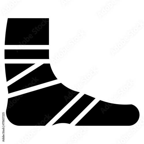 Injuries icon vector image. Can be used for Volleyball.