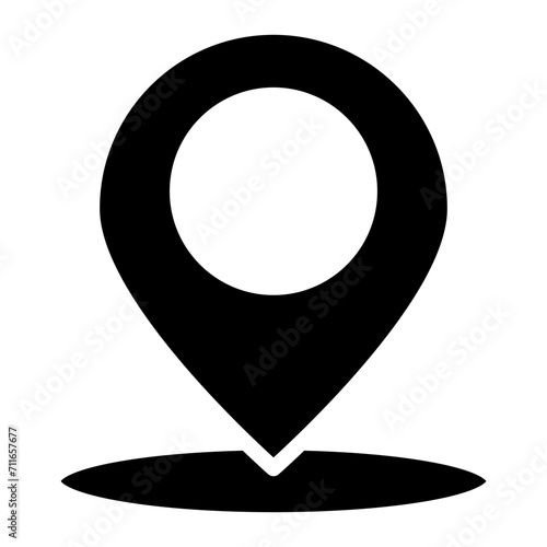 Location pins icon vector image. Can be used for Trekking.