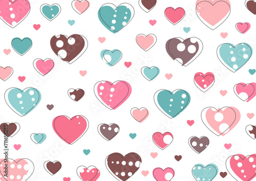 Cuori colorati 
