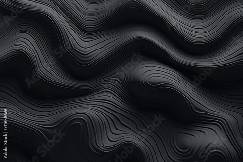 Charcoal background with light grey topographic lines