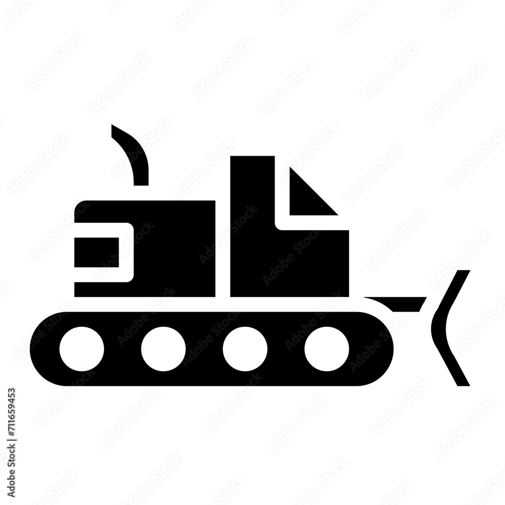 Snowcat icon vector image. Can be used for Ski Resort. Snowcat icon vector image. Can be used for Ski Resort.