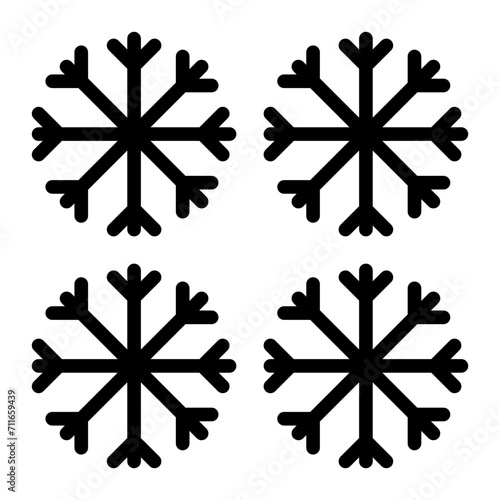 Snow icon vector image. Can be used for Ski Resort.