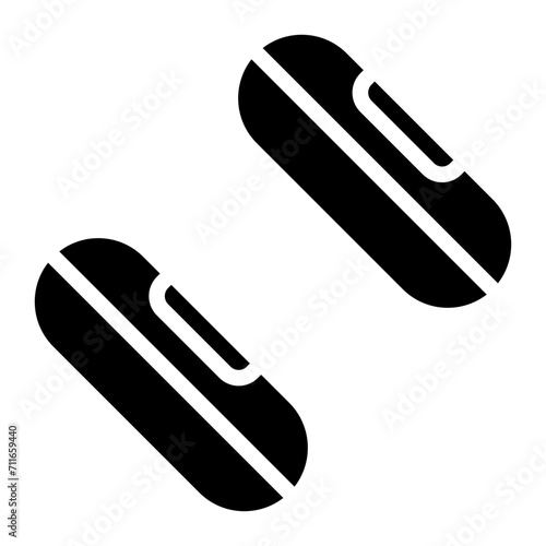 Snow Tube icon vector image. Can be used for Ski Resort.
