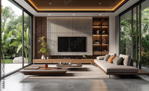 interior design Contemporary Style Generative AI