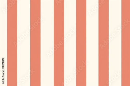 Classic striped seamless pattern in shades of coral and beige