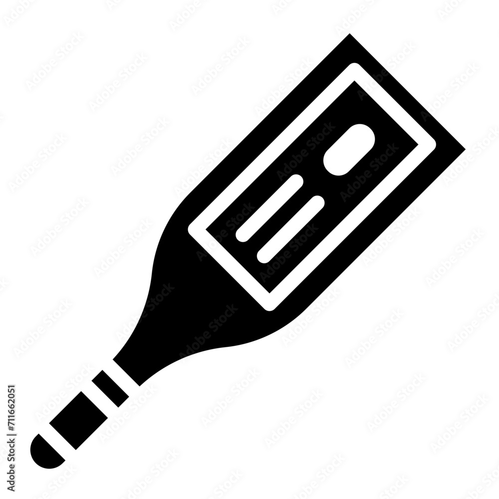 Digital Thermometer icon vector image. Can be used for Nursing. Digital Thermometer icon vector image. Can be used for Nursing.