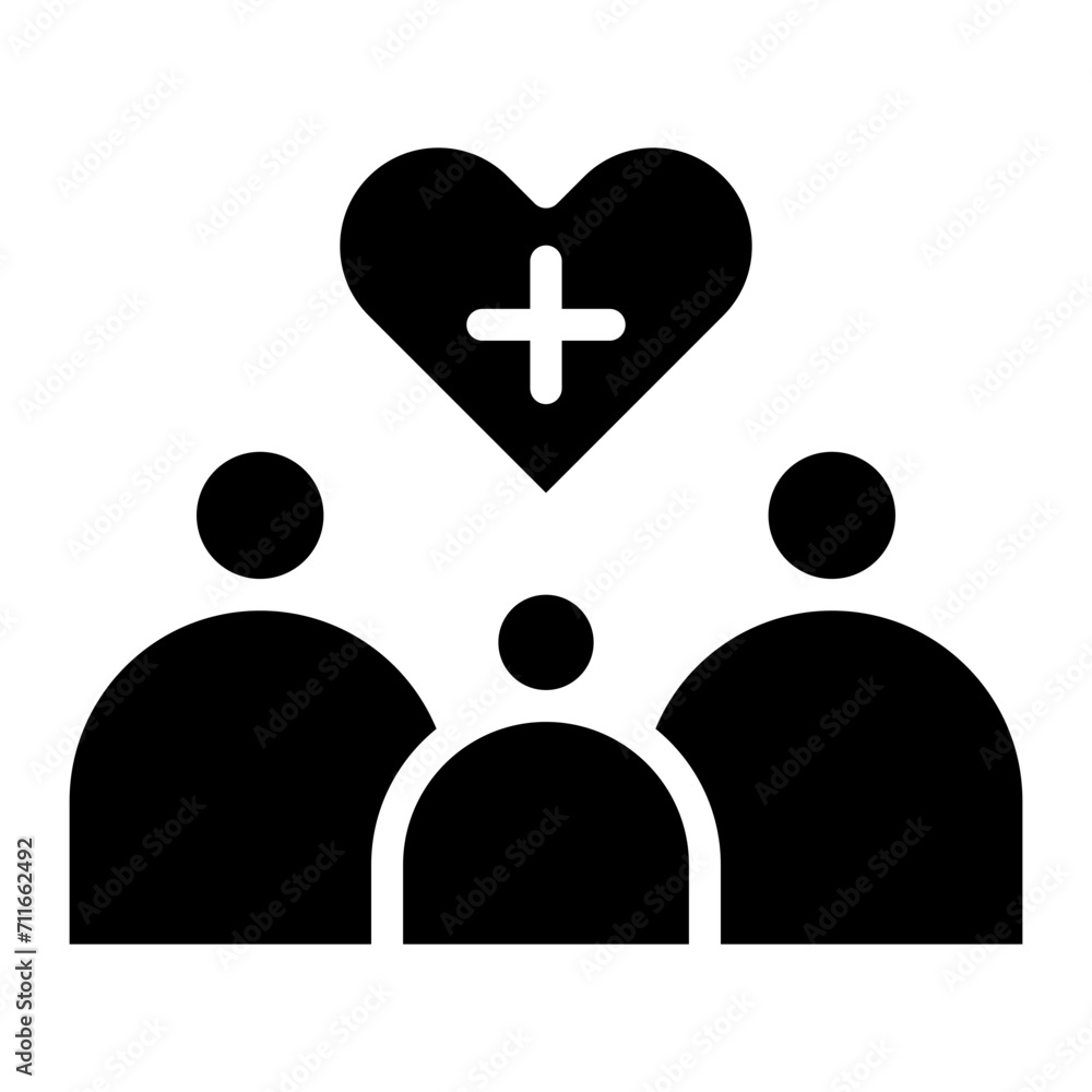 Patients Care icon vector image. Can be used for Nursing. Patients Care icon vector image. Can be used for Nursing.