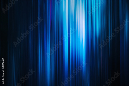 Vertical blue light streaks on a dark background