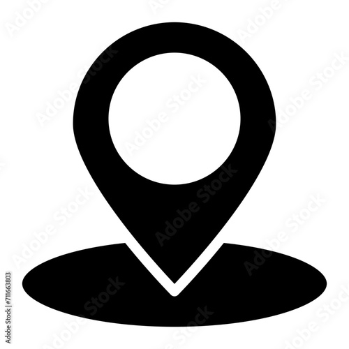 Location icon vector image. Can be used for Coworking Space.