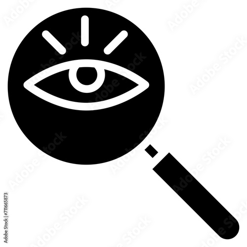 Reconnaissance icon vector image. Can be used for Archeology.