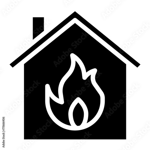 Arson icon vector image. Can be used for Human Rights.