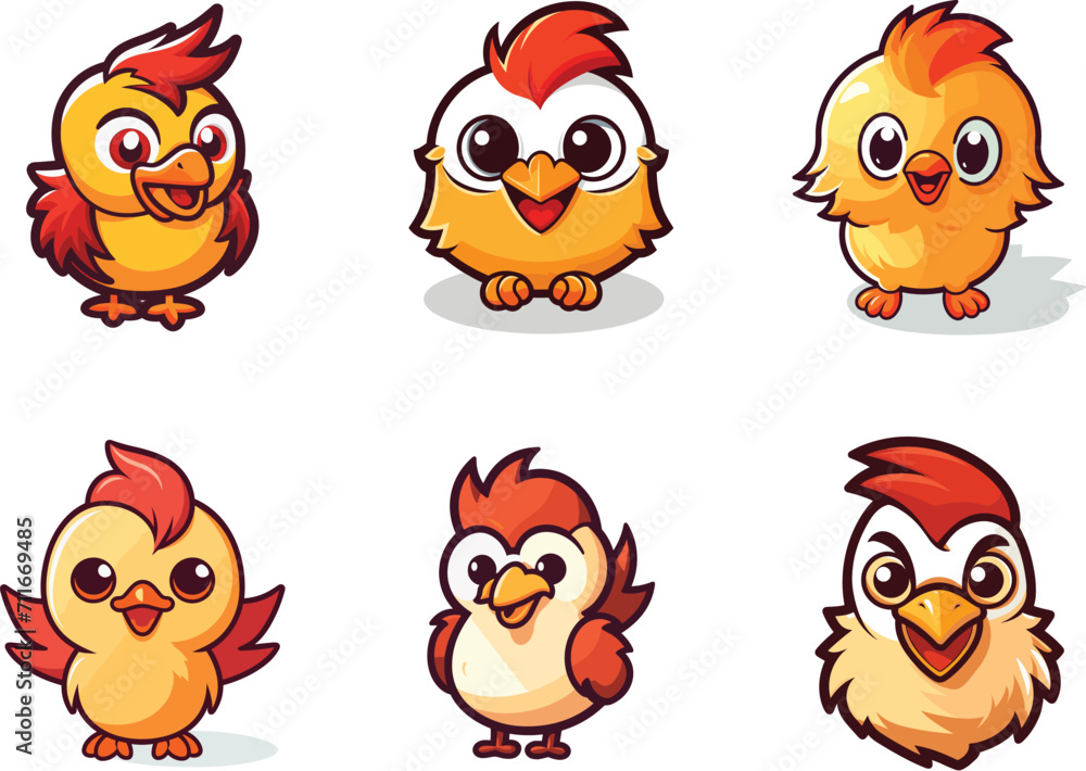 Vector illustration of a chicken Vector illustration of a chicken