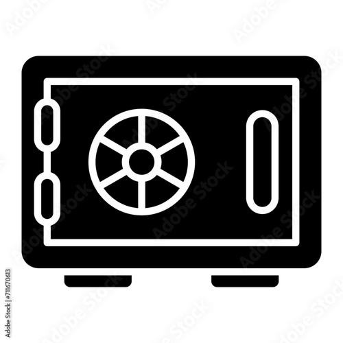 Safebox icon vector image. Can be used for Electronic Devices.