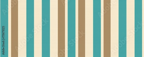 Classic striped seamless pattern in shades of teal and beige