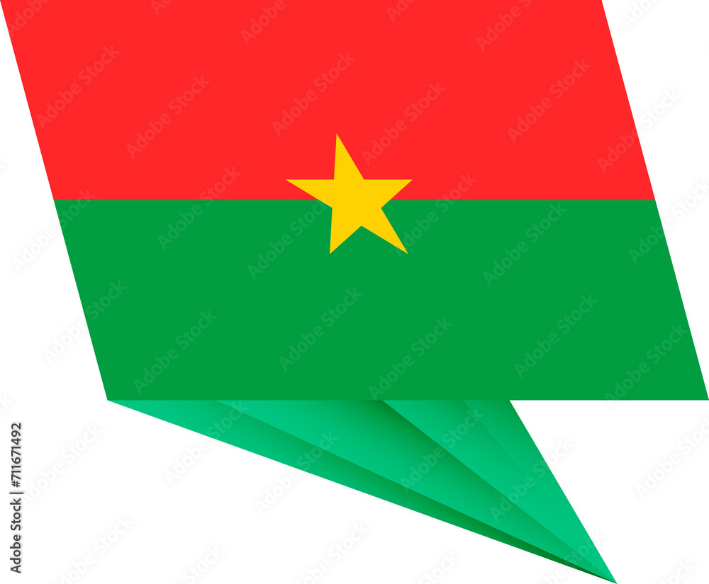 Burkina Faso pin flag Burkina Faso pin flag