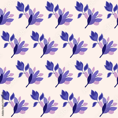 Floral Textile Fabric Dress Seamless Pattern Background Print Swatch