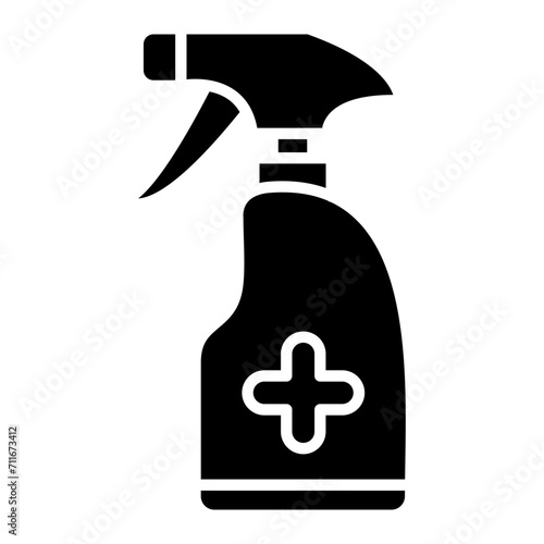 Antiseptic icon vector image. Can be used for Medicine.