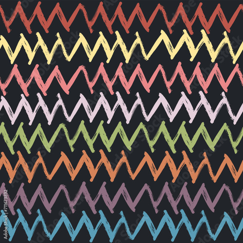 Colorful Zigzag