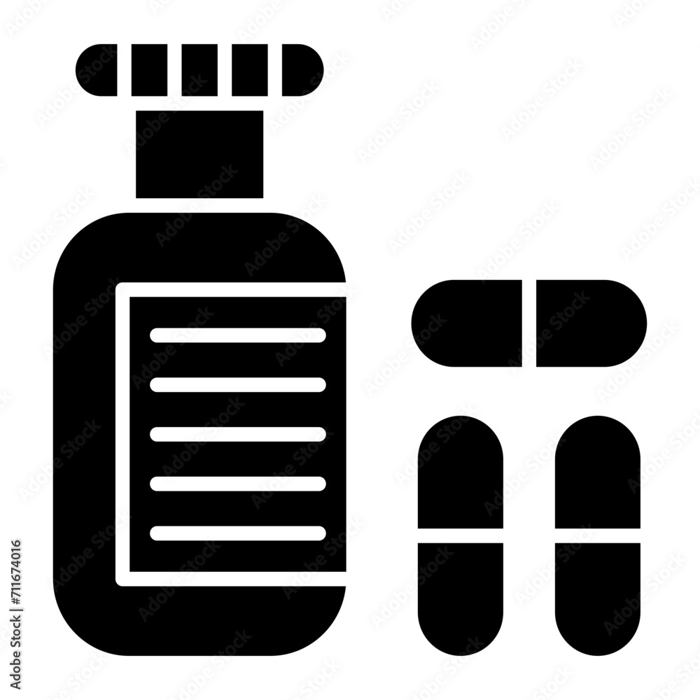 Fototapeta premium Medicine icon vector image. Can be used for Medicine I.