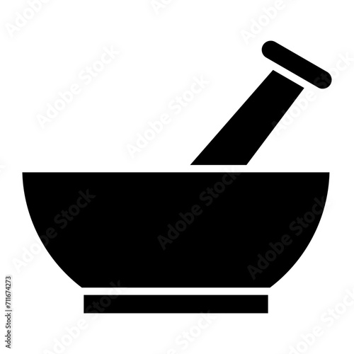 Pestle icon vector image. Can be used for Medicine I.