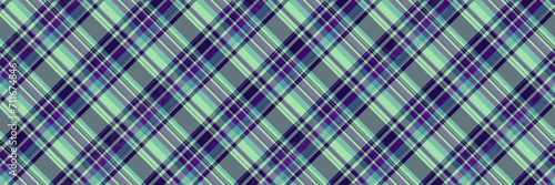 Veil tartan textile vector, oilcloth pattern check background. Volume seamless fabric plaid texture in pastel and violet colors.