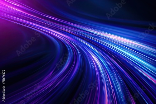 Abstract backgrounds purple and blue neon lights (super high resolution). AI generated illustration