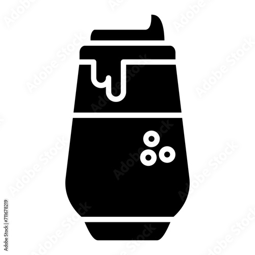 Dalgona icon vector image. Can be used for Beverages.