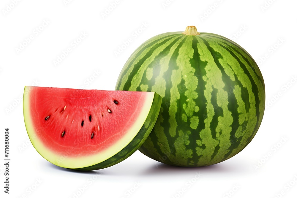 Watermelon isolated on white background Watermelon isolated on white background
