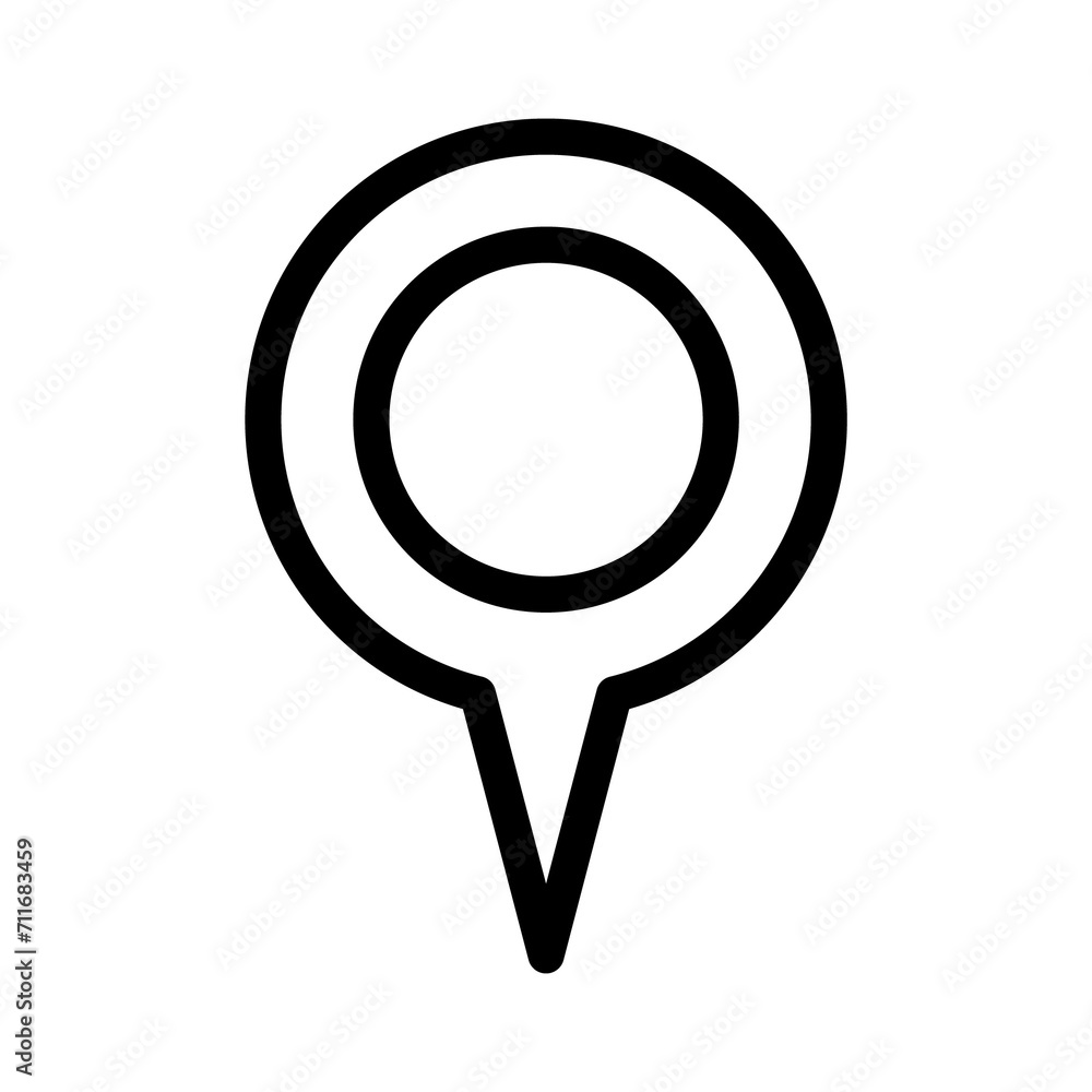 Pin Location icon PNG