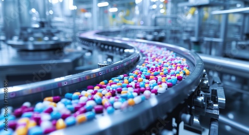 Advanced Pharmaceutical Industrial Production Facility: Ensuring Quality and Safety in Medicine Manufacturing