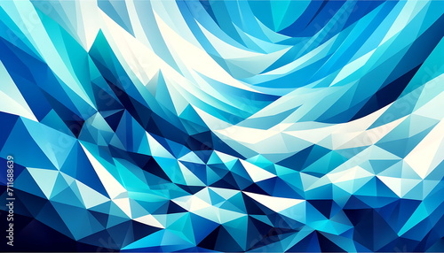 Abstract Blue azzure Business Elegance, Perfect Background for Greeting Cards, Wallpapers, Banners, and Presentations photo