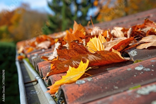 Autumn Leaf Cleaning: Clearing Blocked Gutters in Central Europe