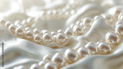 Pearl Purity: A Pearl White Background with Pure Essence and Sublime Beauty, Signifying Elegance