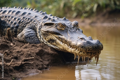 Sri Lankas National Park with Large Crocodiles