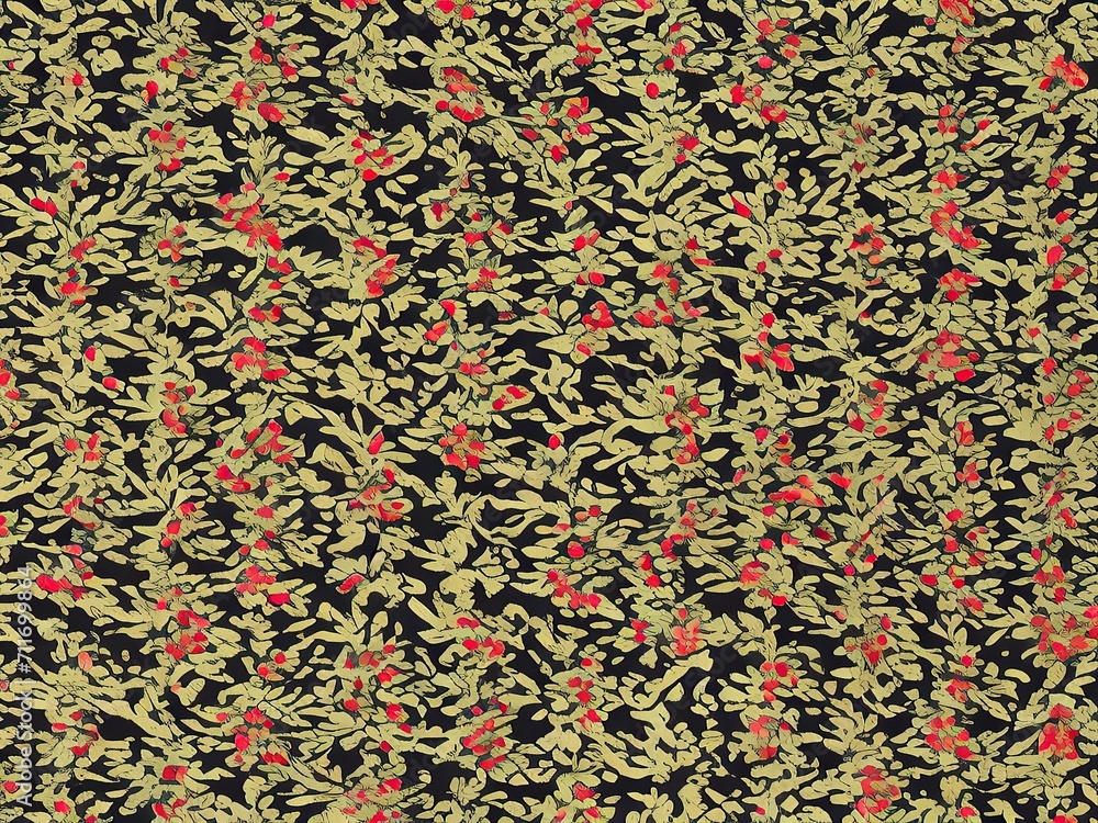 Floral pattern printed cloth texture, Cotton fabric abstract colourful texture Floral pattern printed cloth texture, Cotton fabric abstract colourful texture