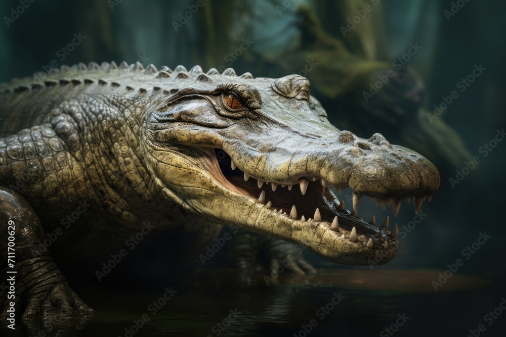 Obraz premium Siamese Crocodile: Key Facts
