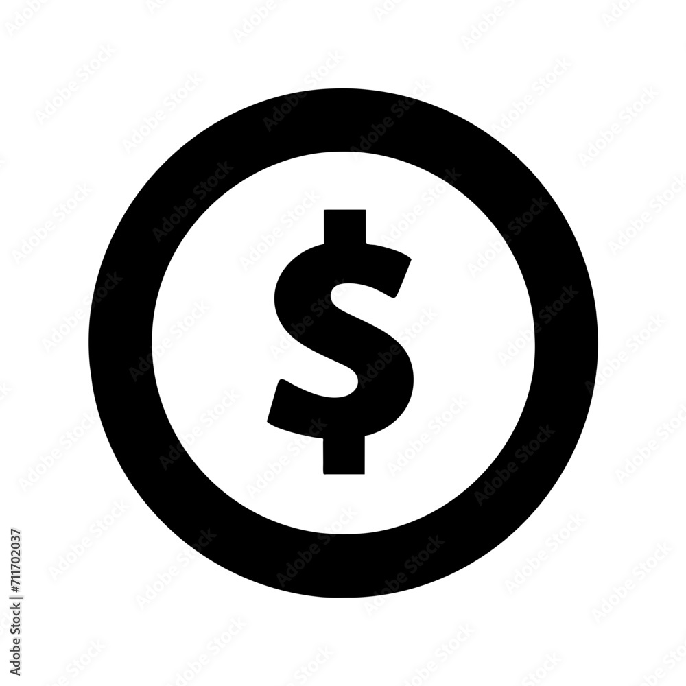 dollar sign icon dollar sign icon