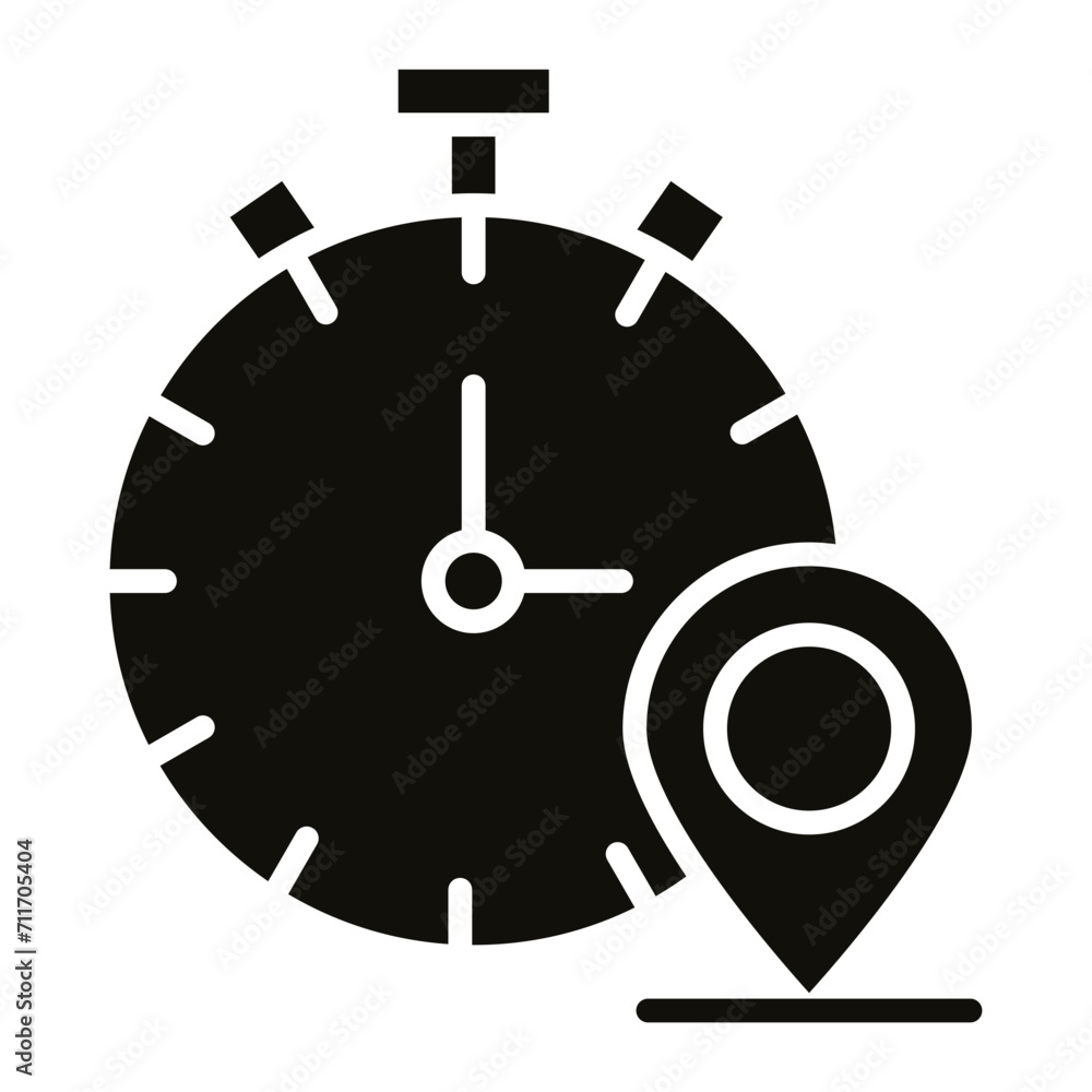 Local Time icon vector image. Can be used for Vacation Planning. Local Time icon vector image. Can be used for Vacation Planning.