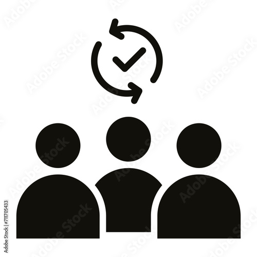 Group Dynamic icon vector image. Can be used for Vacation Planning.